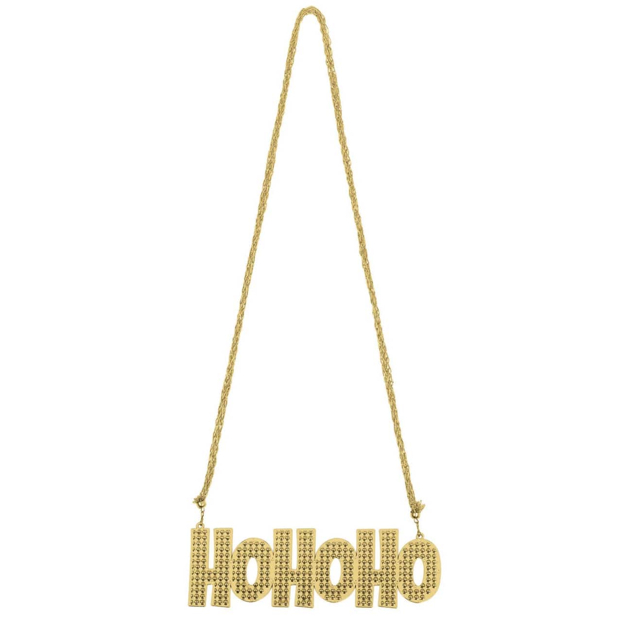 32&#x22; Ho Ho Ho Christmas Necklace